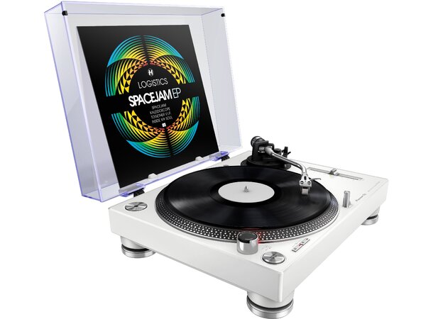 Pioneer DJ PLX-500 Platespiller, Hvit High Torque Direct Drive Turntable 